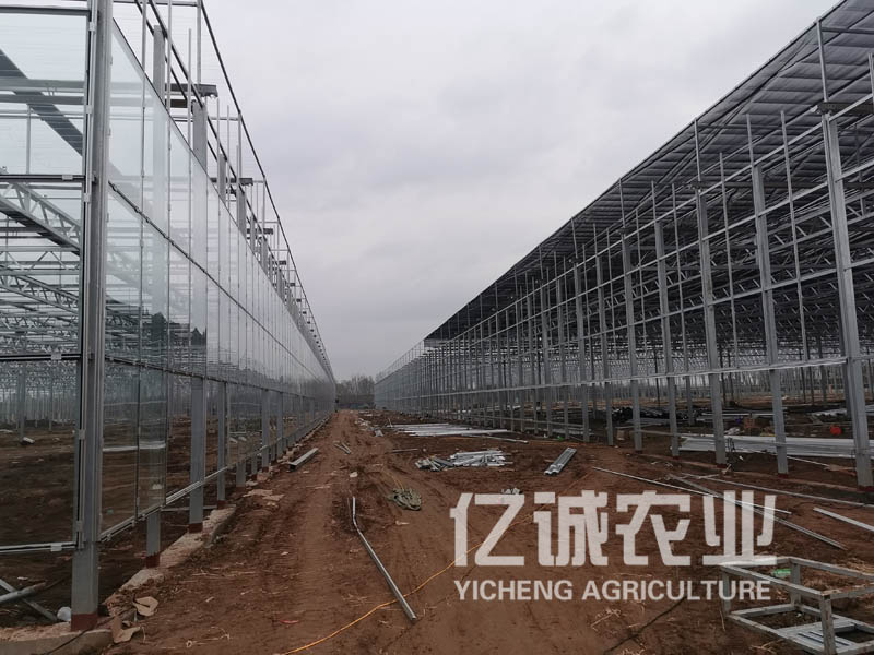 智能溫室大棚建設在施工時遭遇暴雨天怎么辦？